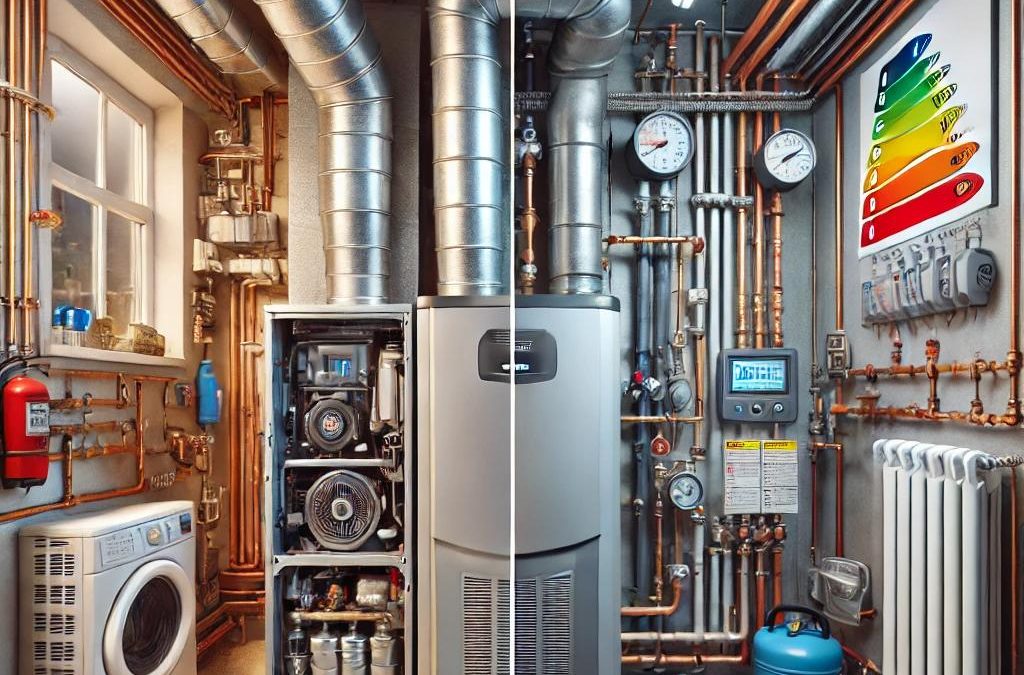 Differences Between a Boiler and Furnace